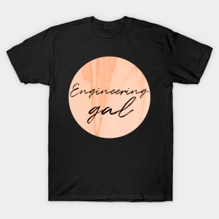 Engineering Gal Orange T-Shirt